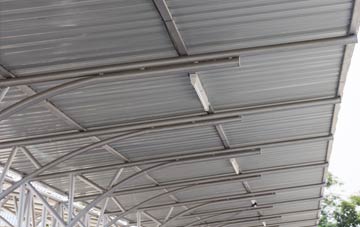 installing Rhostryfan metal roofing